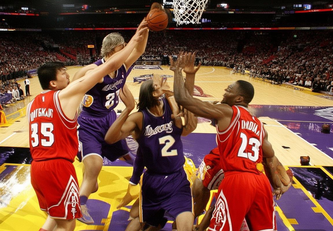 2003年NBA季后赛：火箭VS湖人巅峰对决回顾(图2)