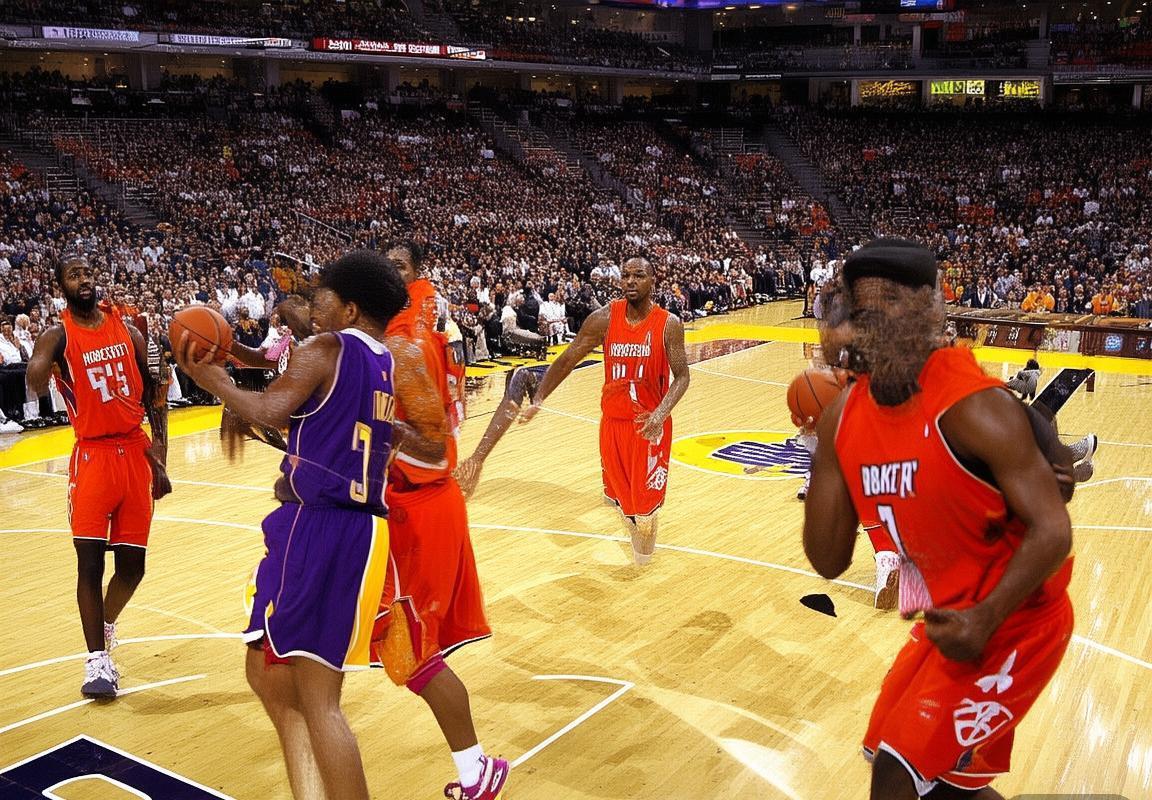 2003年NBA季后赛：火箭VS湖人巅峰对决回顾(图4)